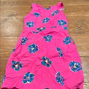 Lilly Pulitzer Pink and Blue Floral Mini Dress